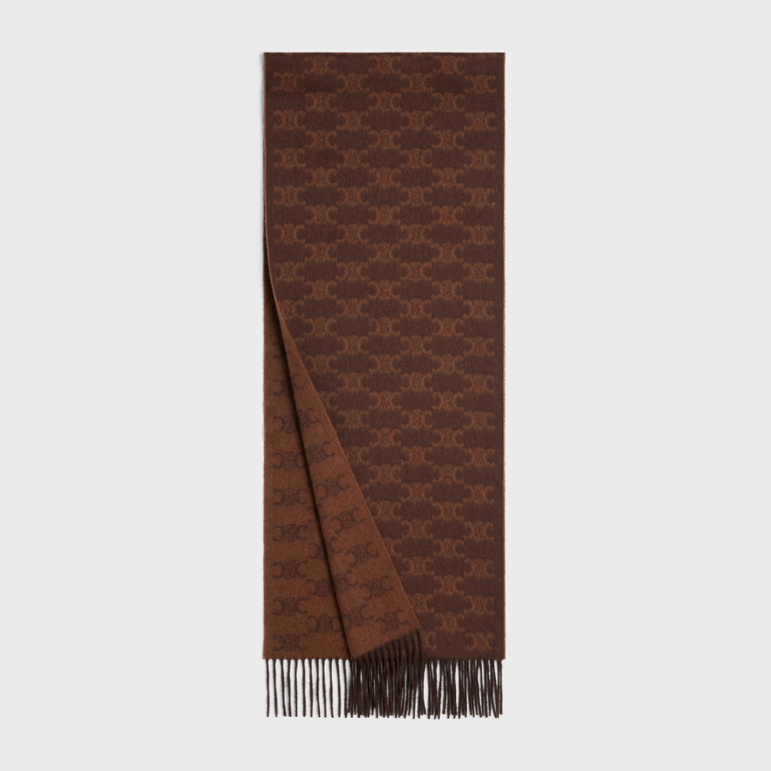 Monogram scarf