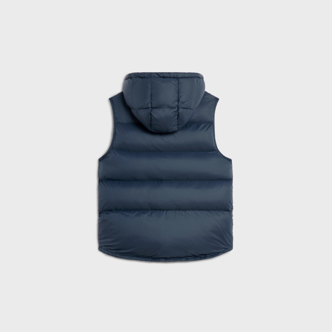 Sleeveless down jacket