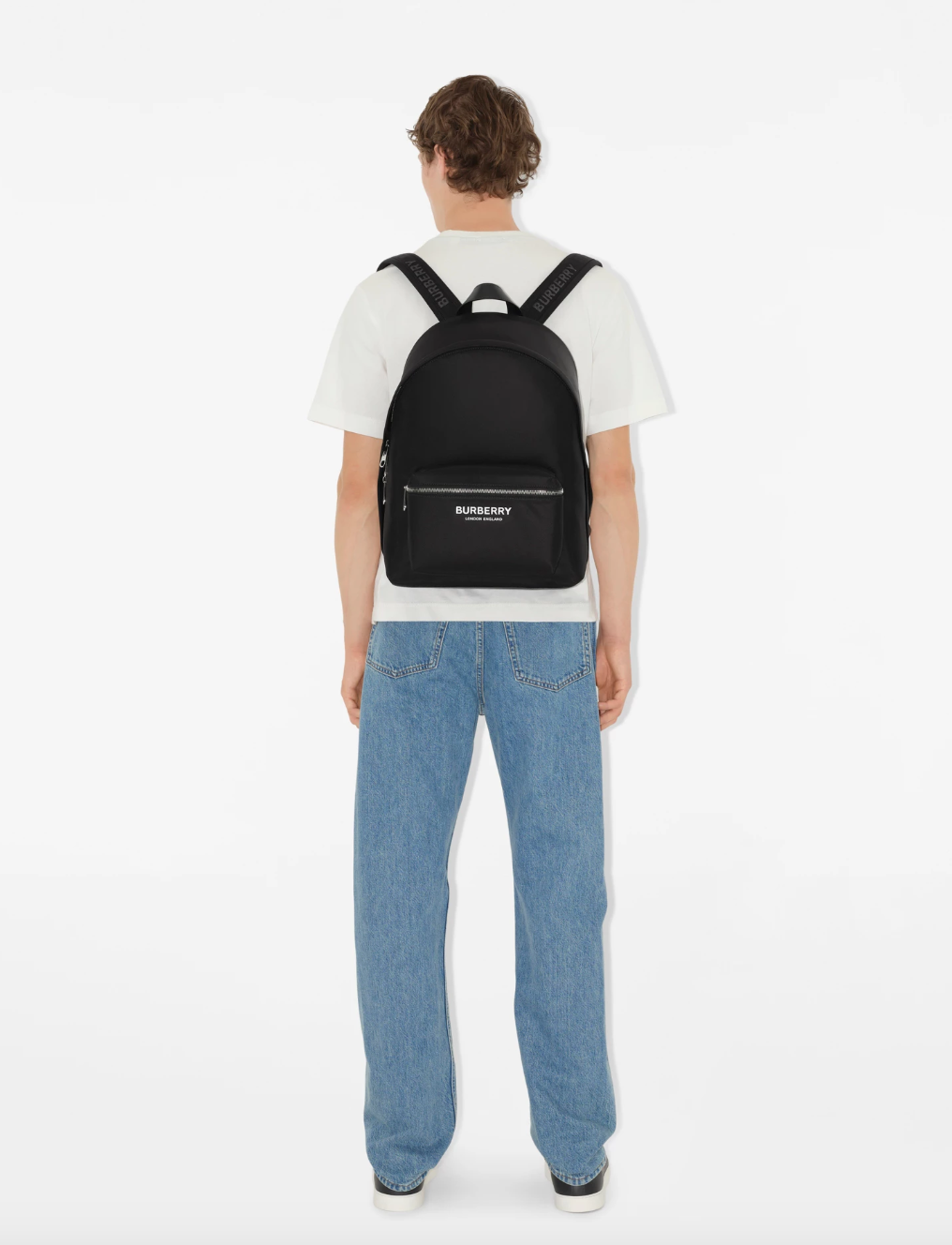 Backpack with logo