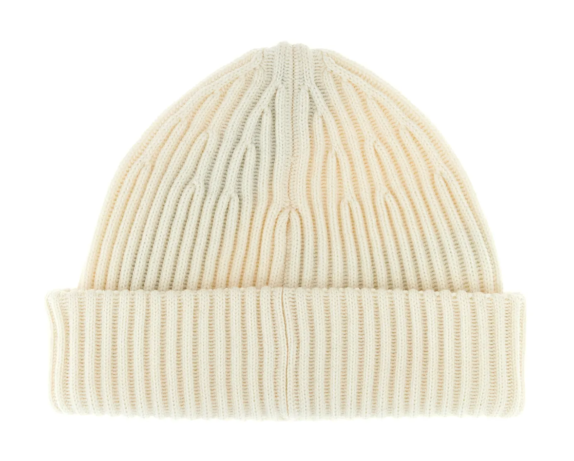 Ribbed Wool Beanie