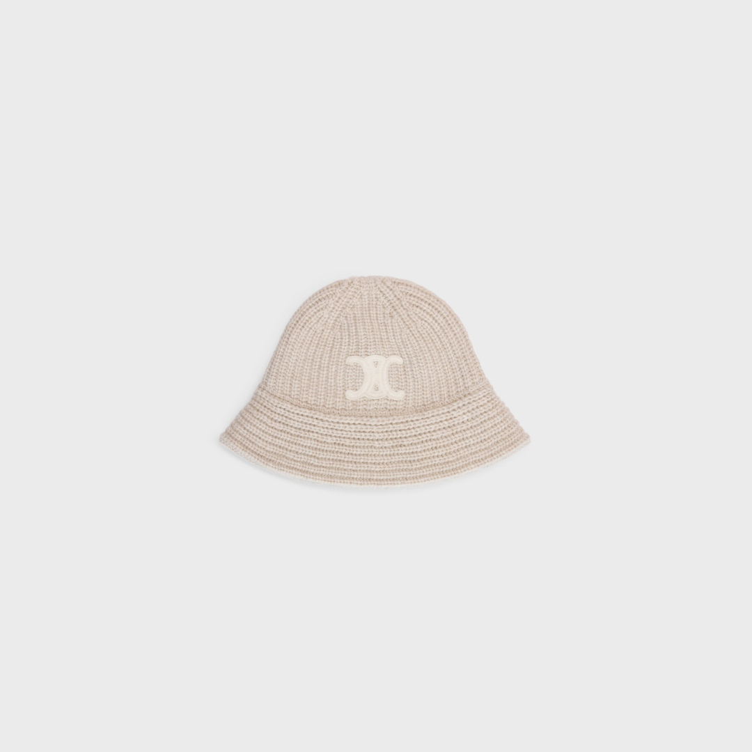 Triomphe Crochet Bucket Hat