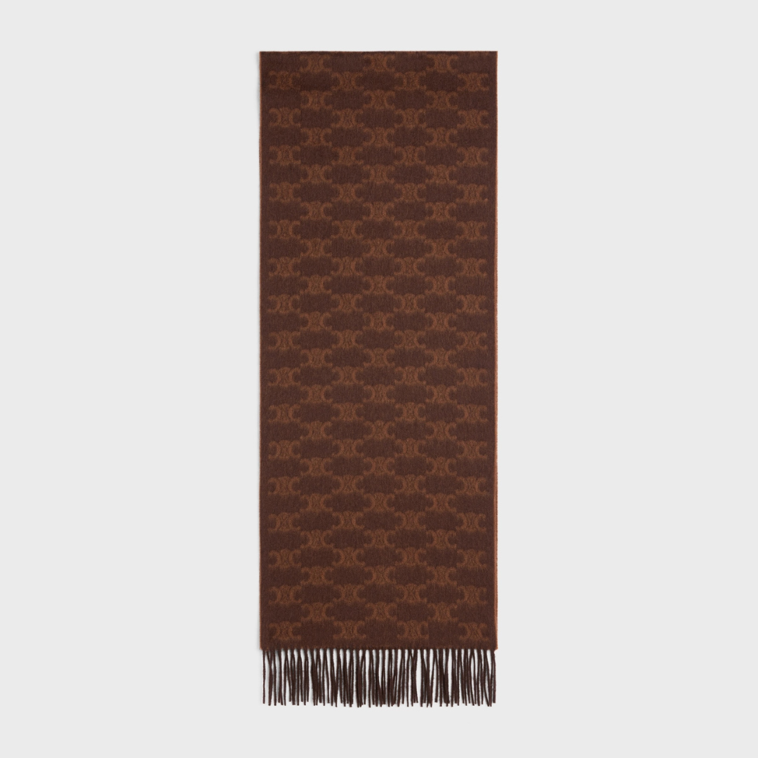 Monogram scarf