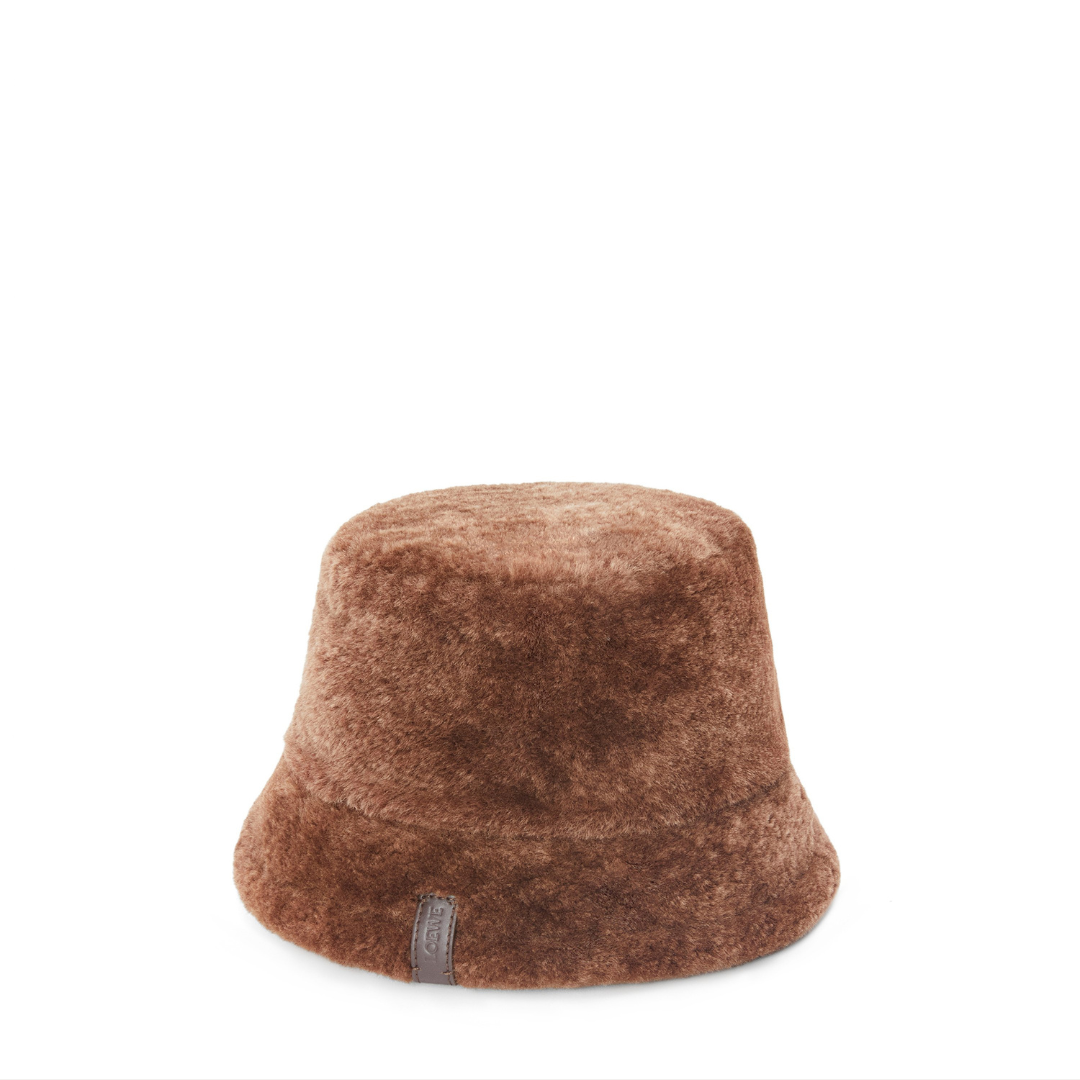 Bucket hat (shearling)